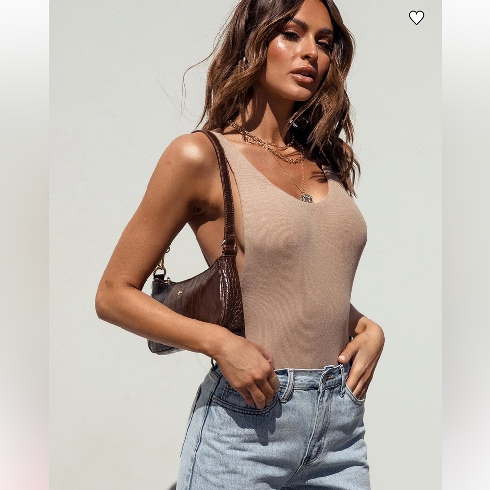 Yolando Bodysuit Beige✨